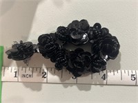 4.5 Inch Long Flower Earrings