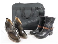 Currys Lap Top Bag & Leather Ladies Boots