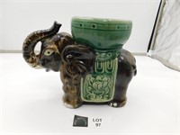 CERAMIC ELEPHANT PLANTER