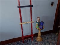 Ladder quilt,and pedestal & more