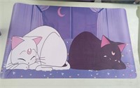 Anime Cat Desk Pad - 23x13.75