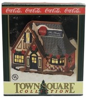 Coca-Cola Town Square Collection Light Up House.