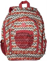 Double Dutch Club Girls 3 compartment Backpack