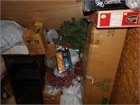 8 ft closet full Christmas and Halloween u remove