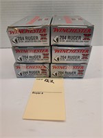 Winchester 204Ruger Ammo 120Rds (6) Boxes