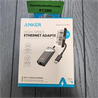 Anker USB C to Ethernet Adapter, Portable 1-Gigabi