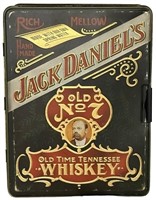 Jack Daniels Old No. 7 Tin With Shot Glasses