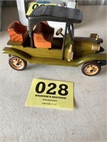 Wooden model T car