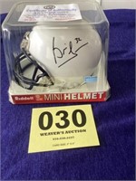 Penn State mini helmet signed by Blair