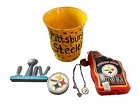 Lot of  NFL Pittsburgh Steelers Collectibles