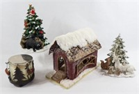 Christmas House, Tree Mantel Decor, Bath & Body