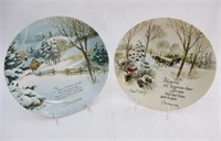 Commemorative Edition, Winter Scene Series Plates