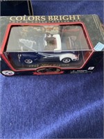1940  ford replica  die cast metal colors bright
