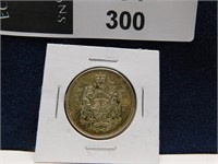 CANADA 1964 50 CENTS HALF DOLLAR SILVER COIN