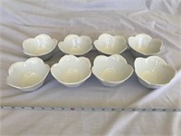 Pier 1 - 8 white china bowls