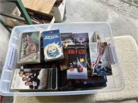 TOTE VHS TAPES NO LID
