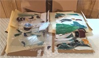 Two Open Boxes of Pre Cut Oval Panel Kits