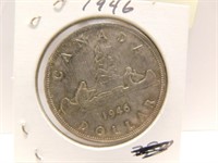 1946 CANADA SILVER DOLLAR