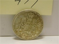 1965 CANADA 50 CENTS SILVER