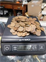 1 POUND CANADIAN AND U.S.A. PENNIES