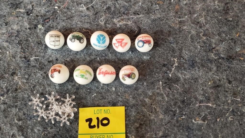 Tractor Brand Marbles