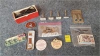 Foreign Coins, Razors, Misc. Antiques