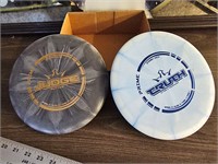 Pair of Frisbee disc.
