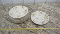 10 HAVILAND PLATES