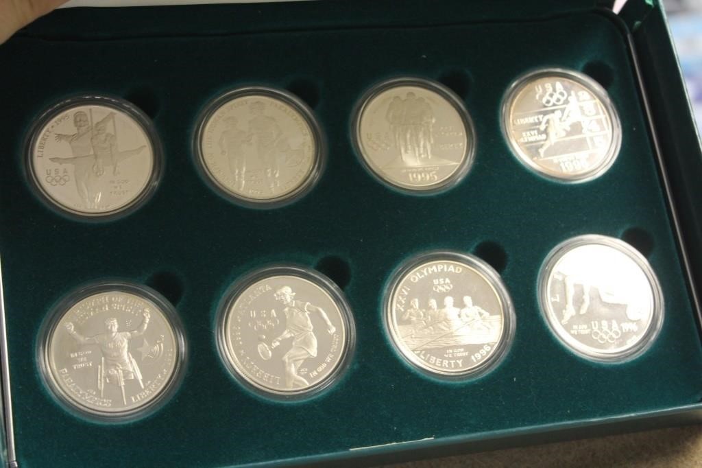 The US Olympic Silver Coins of Atlanta Games