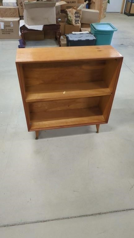 MCM BOOKSHELF 32" TALL X 30" X 10"