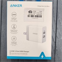 Anker 2-Port 24W USB Wall Charger