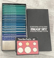 United States Proof Set Collectors Club 1977-1996