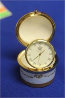 The Royal Collection Trinket Box Clock