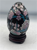 CHINESE CLOISONNE EGG