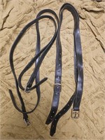 (Private) 2 x PAIRS PVC STIRRUP LEATHERS
