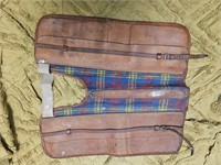 (Private) LEATHER JOCKY WEIGHT BAG