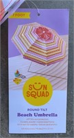 Sun Squad 7ft Beach Umbrella