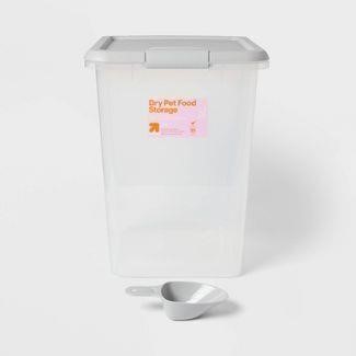 Pet Food Storage Tub with Built-in Scoop
