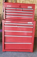 2-Piece Craftsman Toolbox w/ Some Tools