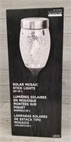 Solar Mosaic Stick Lights