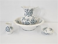WASH SET - BOWL IS 16" WIDE X 3" TALL