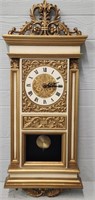 Vintage Syroco Wall Clock Model 1555