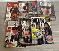 (7) Guitar World Magazines (1998-2009)