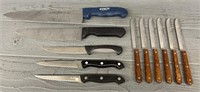 (11) Assorted of Kitchen Knives