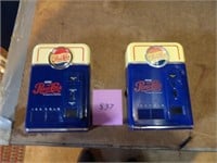 Pepsi radio & matching bank