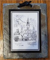 St. Louis Cathedral Print on Stone