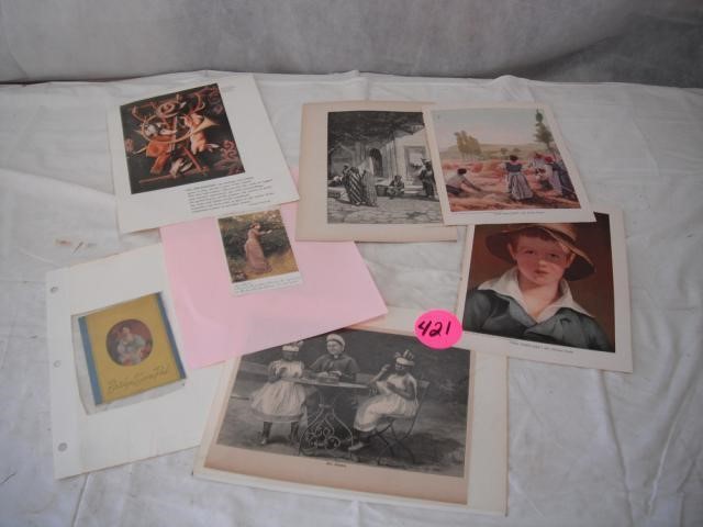 Assorted Pictures, Bud Light Poster & Misc.