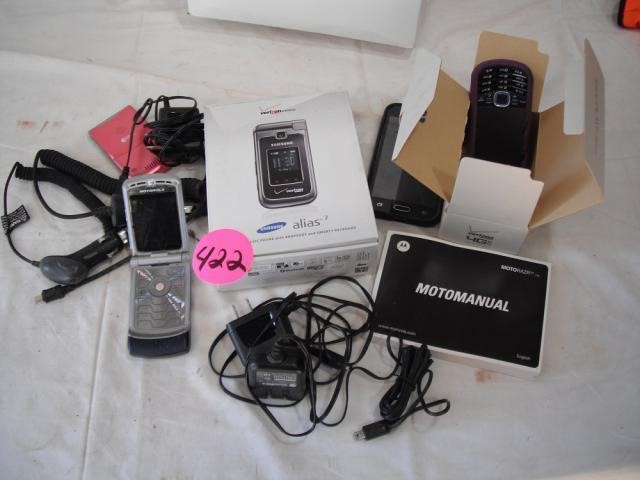 Assorted Cell Phones & Misc.