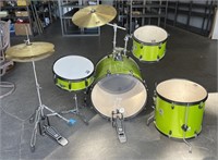 Lime Green D2R Drum Set