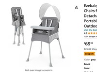 Ezebaby Baby High Chair, Foldable High Chairs